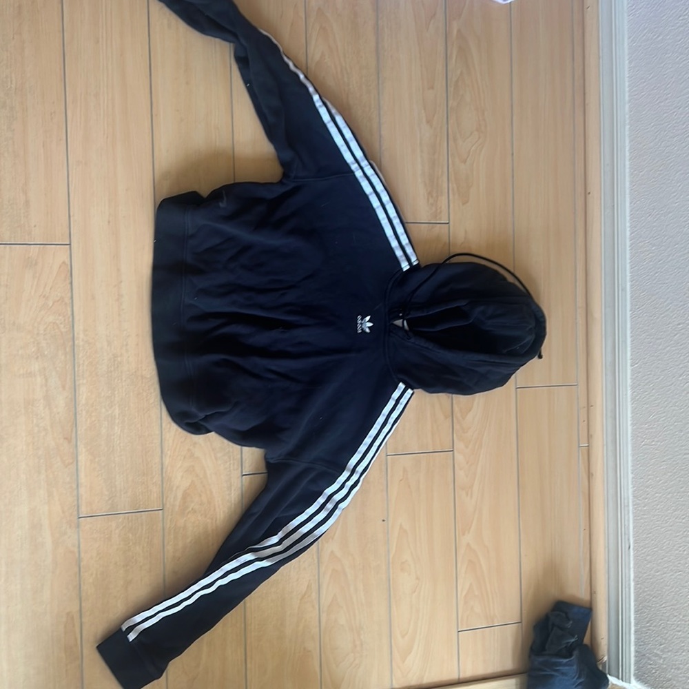 Adidas cropped hoodie